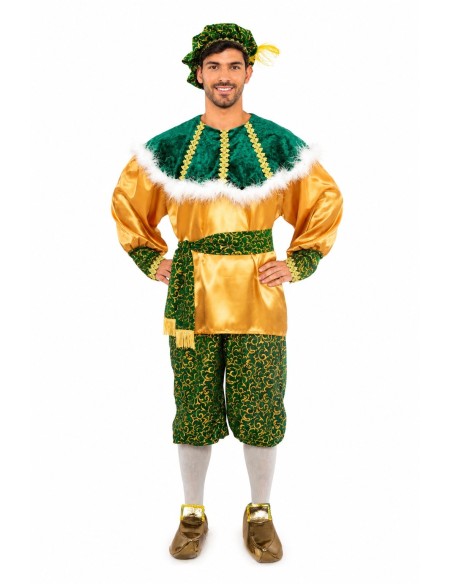 Costume de Page Gaspard Taille L Neuf | Déguisements Adultes Le Roi du Carnaval
